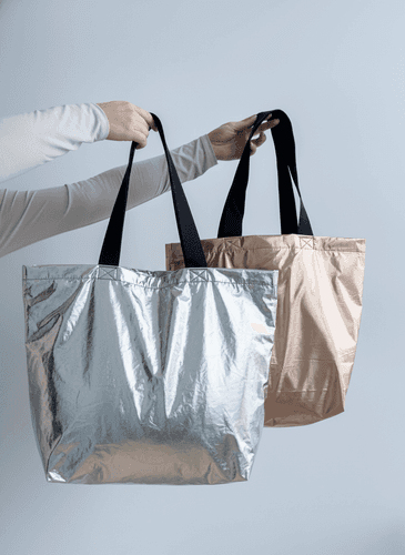 Шопер водовідштовхувальної плащівки з довгими ручками