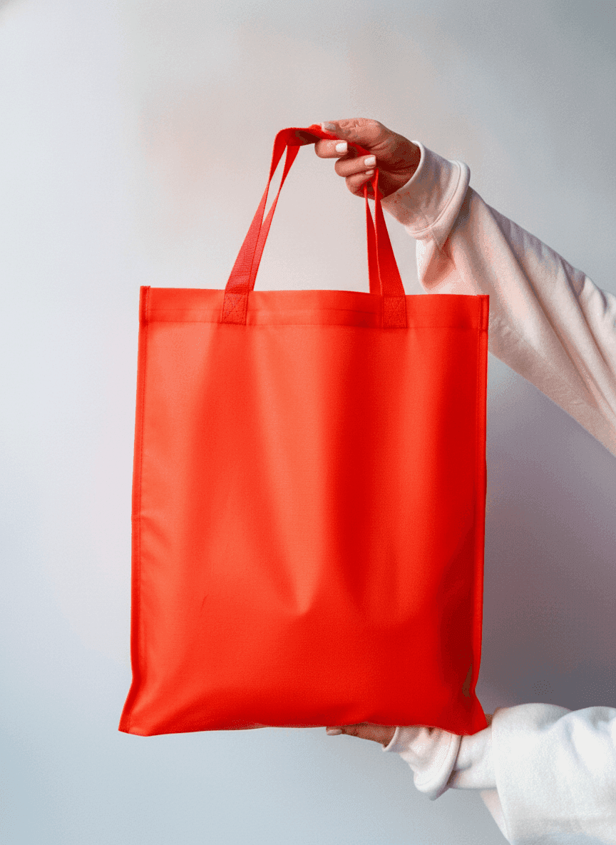 Large Oxford Insulated Lunch Bag - Red
