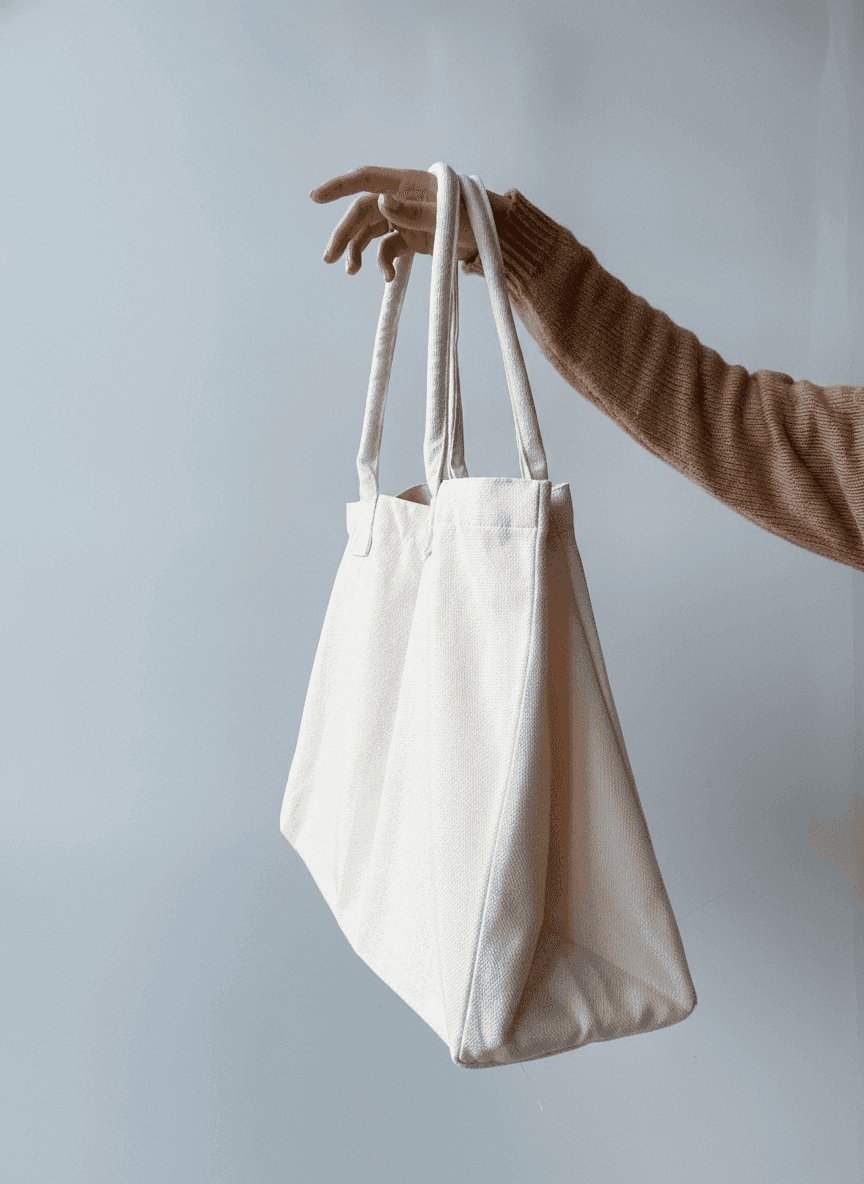 Twill Shopper Tote