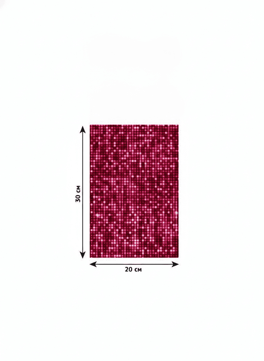 Pink Sequin Pouch