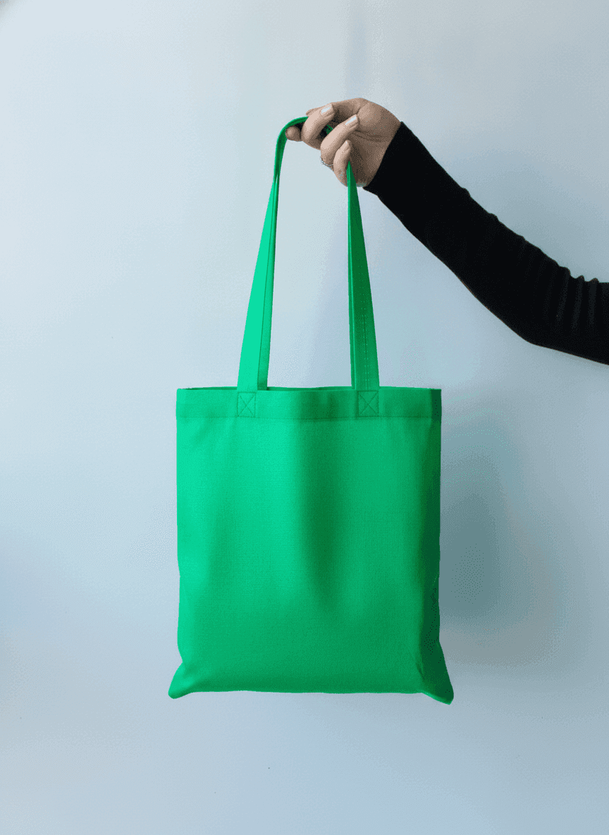 Green Spunbond Tote Bag