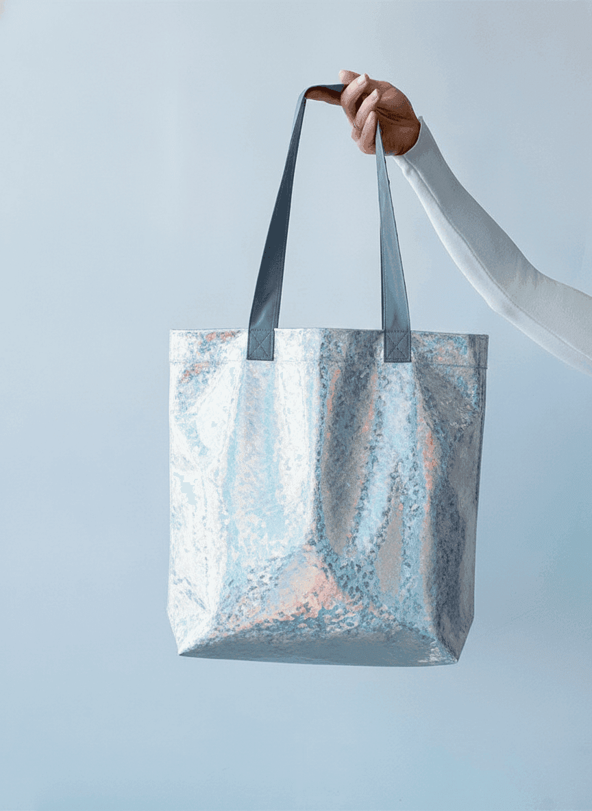 Holographic PVC Tote Bag