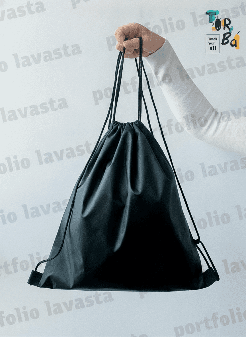 Nylon Shoe Backpack