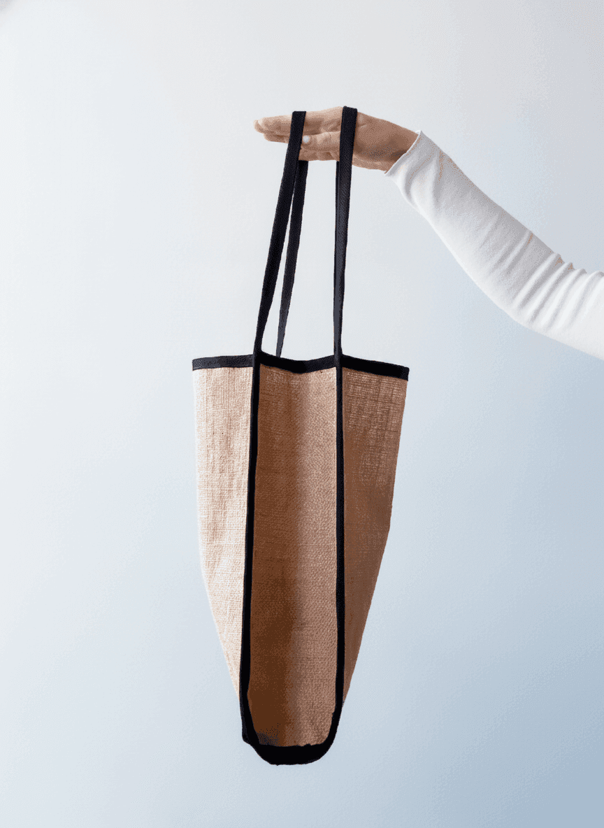 Laminated Jute Tote Bag