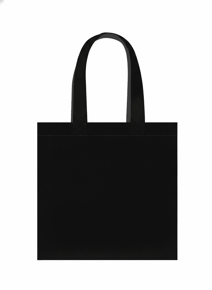 Sturdy Cotton Square Tote Bag