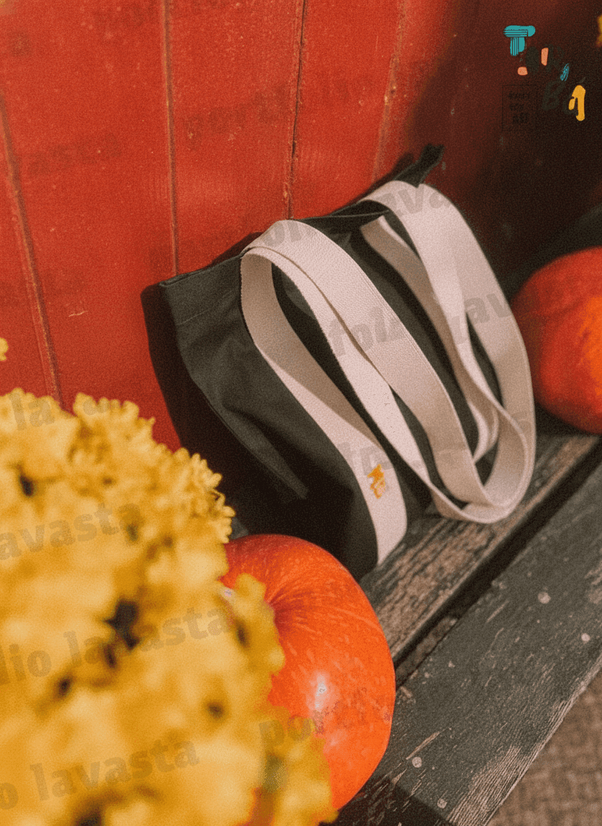 Heavyweight Cotton Tote with Long Handles