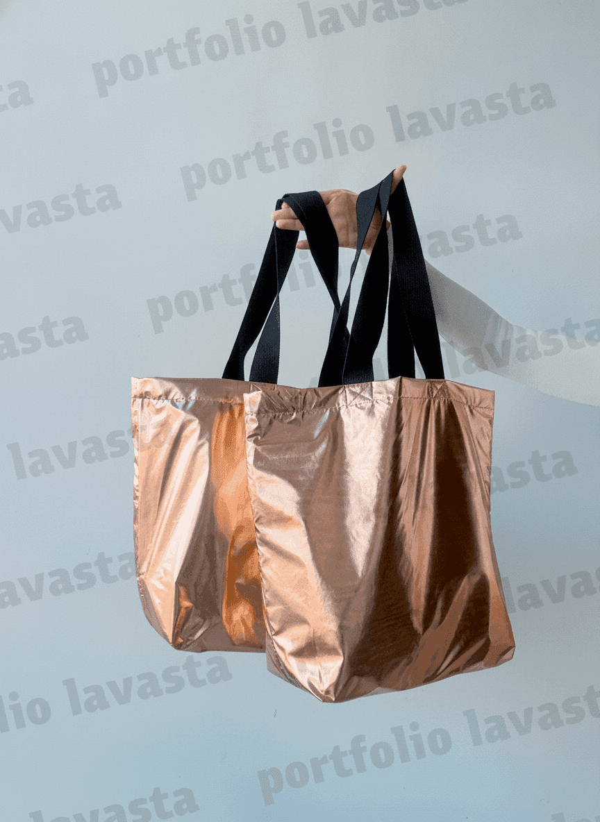 Bronze Waterproof Tote Bag, Printable