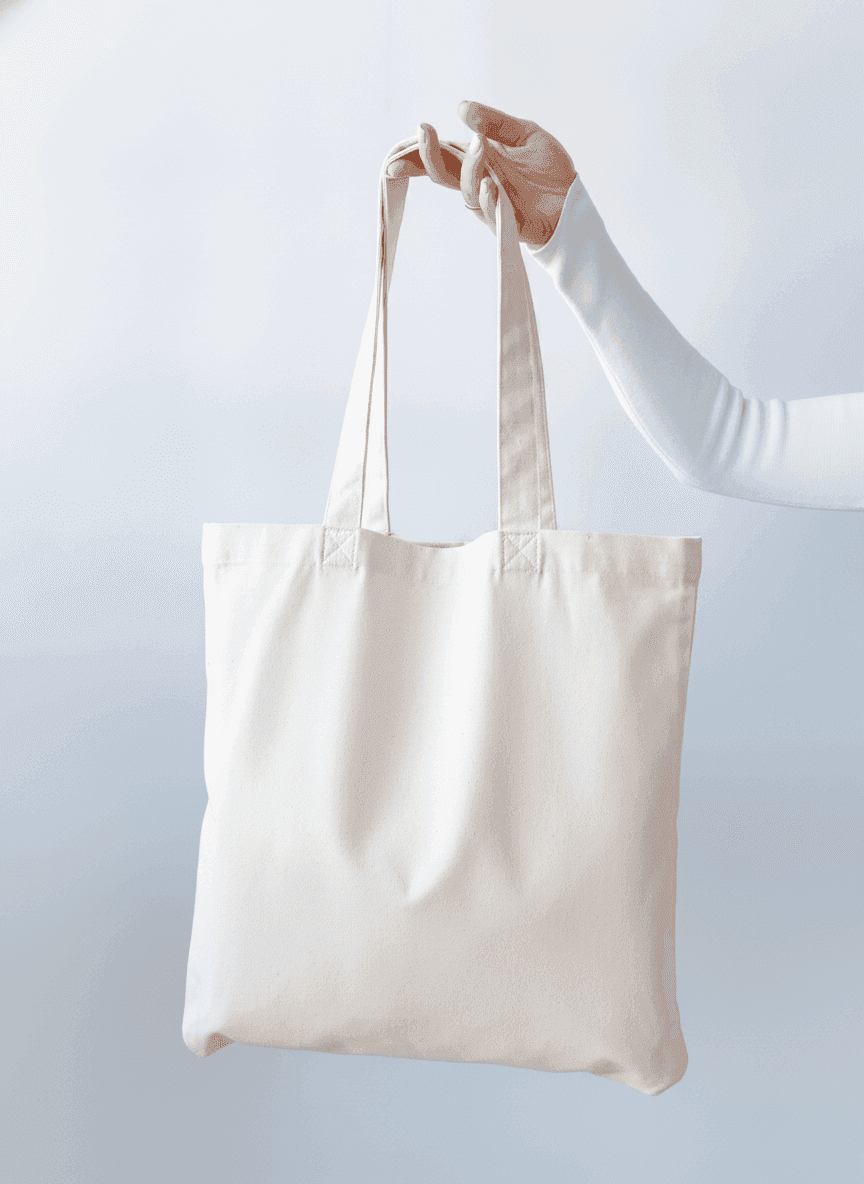 Light Twill Tote Bag
