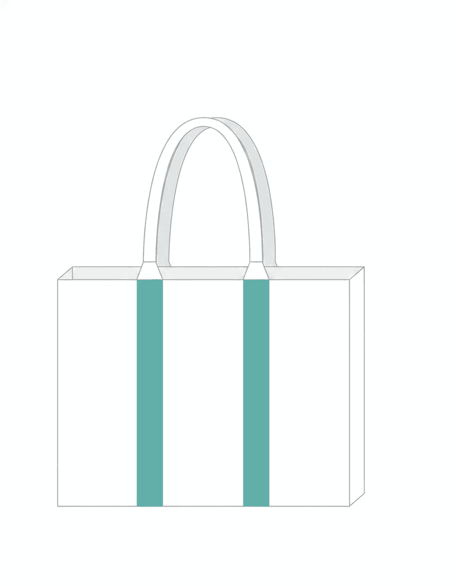 Eco Twill Tote Bag, Mixed Materials