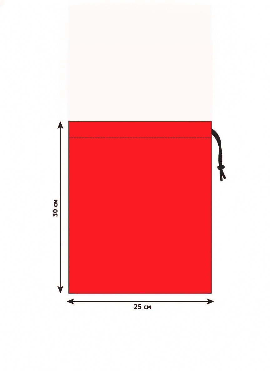 Red Organza Pouch
