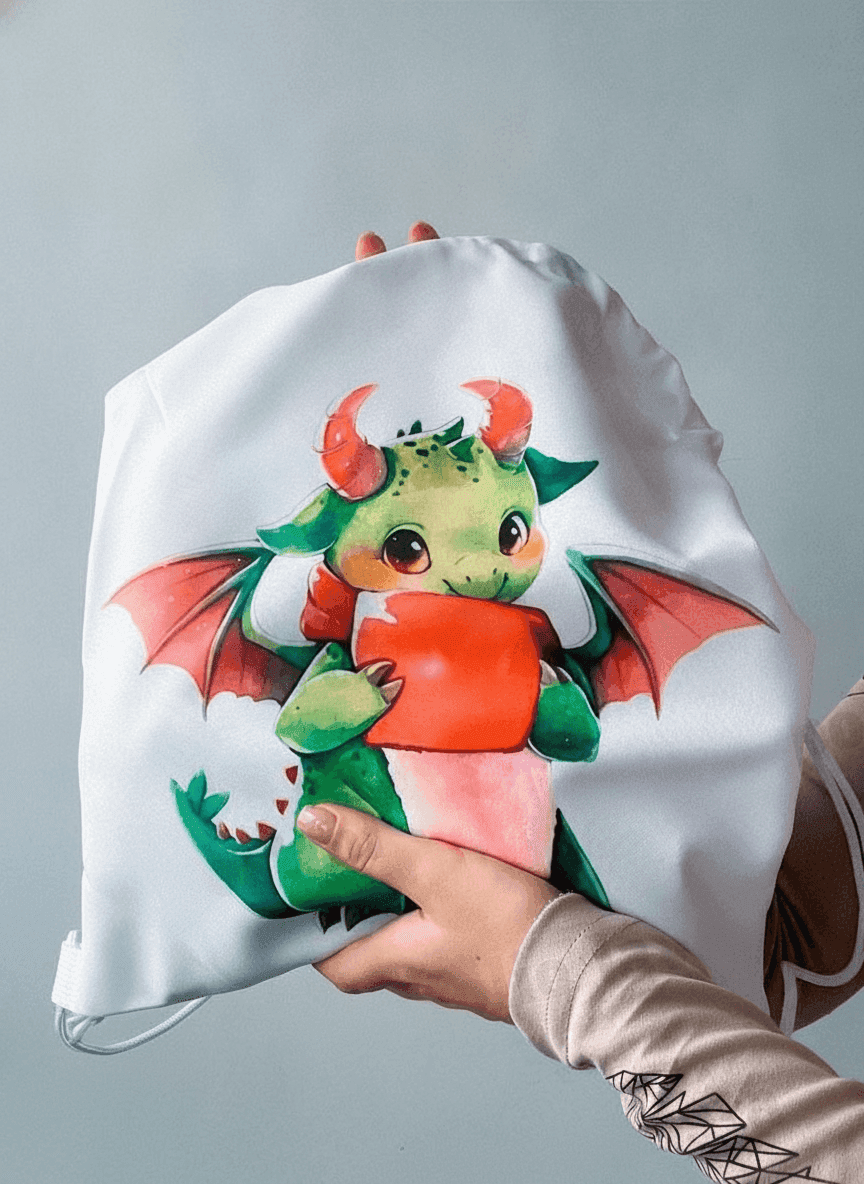 Sublimation-Ready Gabardine Mini Backpack