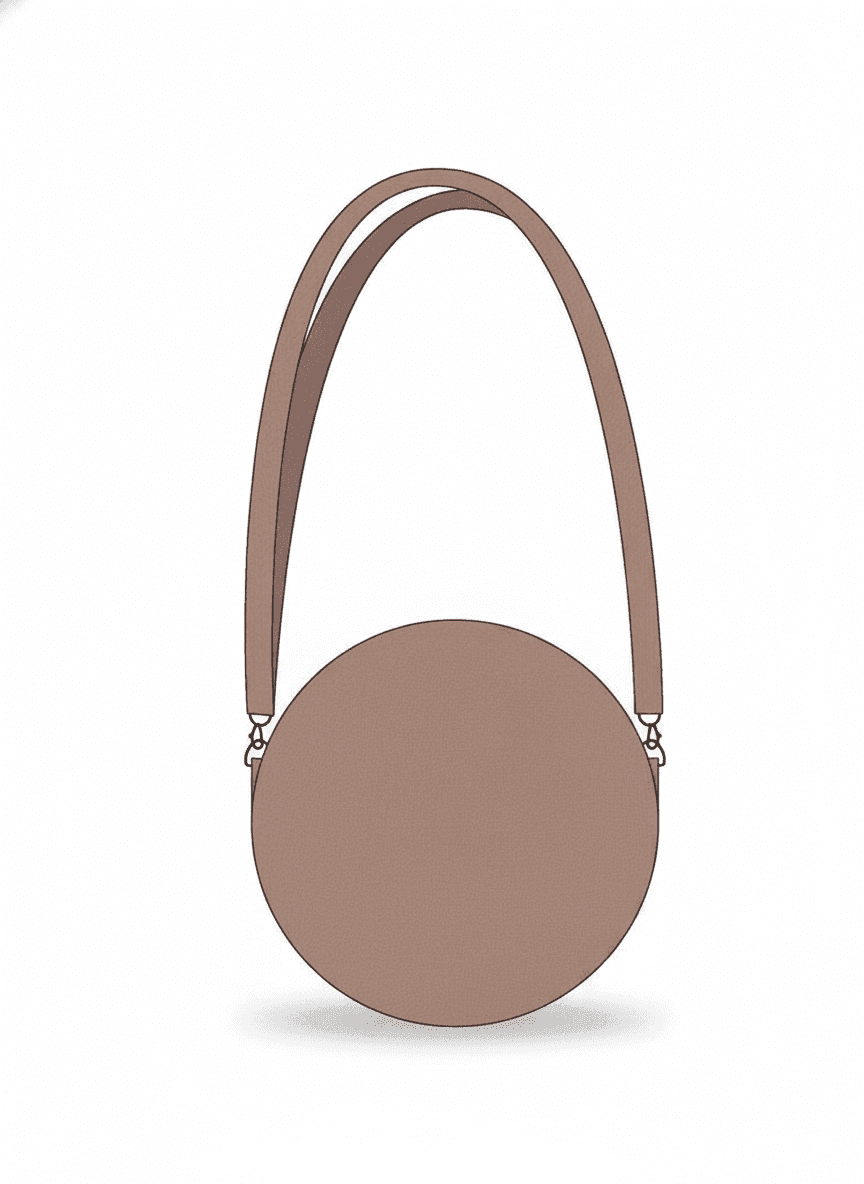 Shearling Clutch