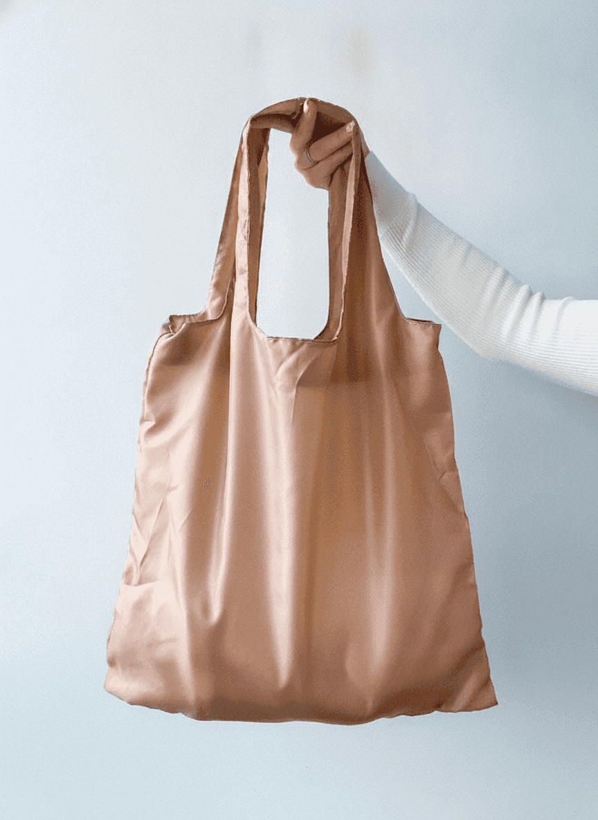Waterproof Nylon Shopping Tote