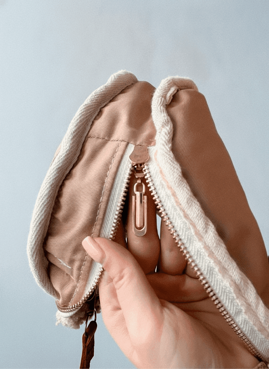 Shearling Clutch