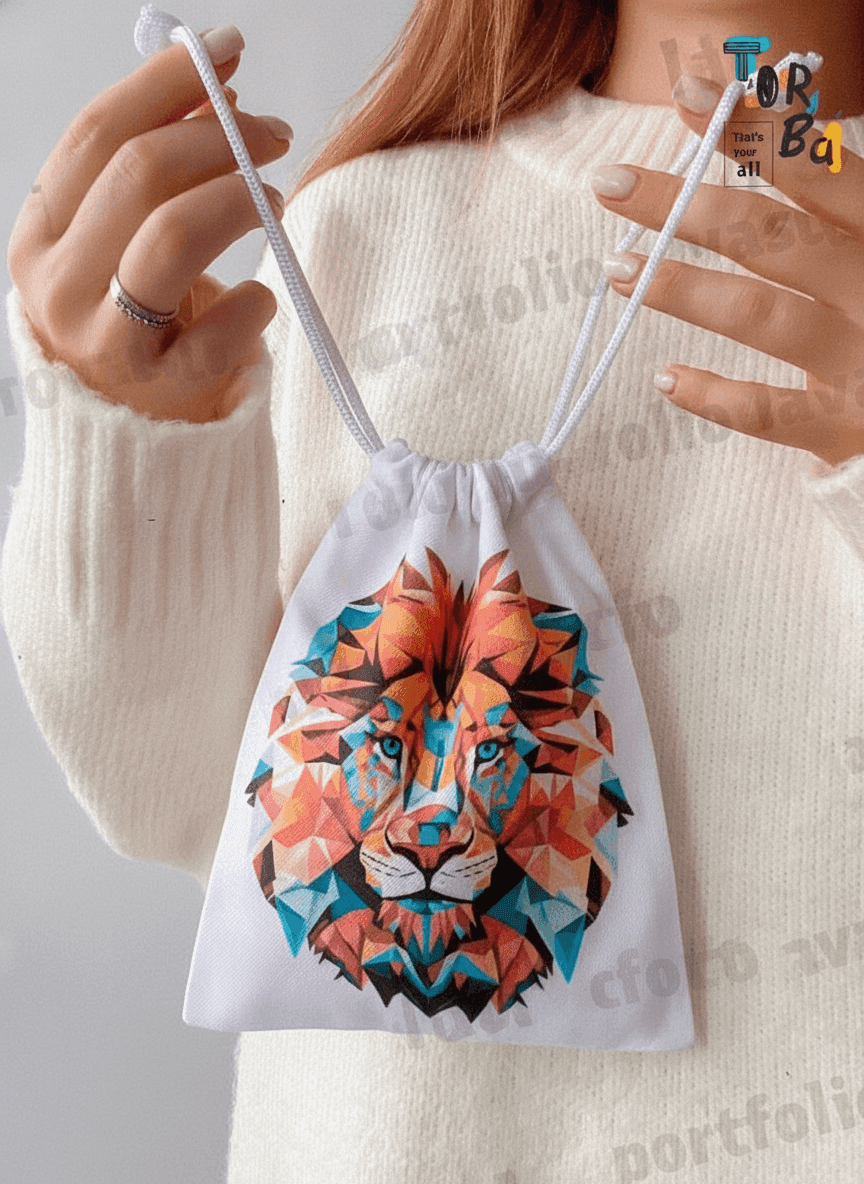 Snow White Heavyweight Cotton Pouch