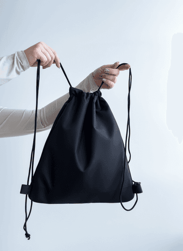 Мішок на шнурках з водовідштовхувальної плащівки для спорту