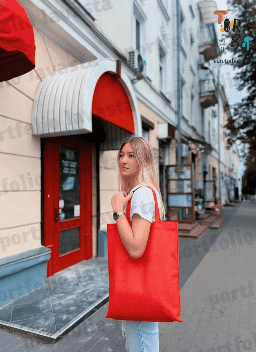 Large Oxford Insulated Lunch Bag - Red