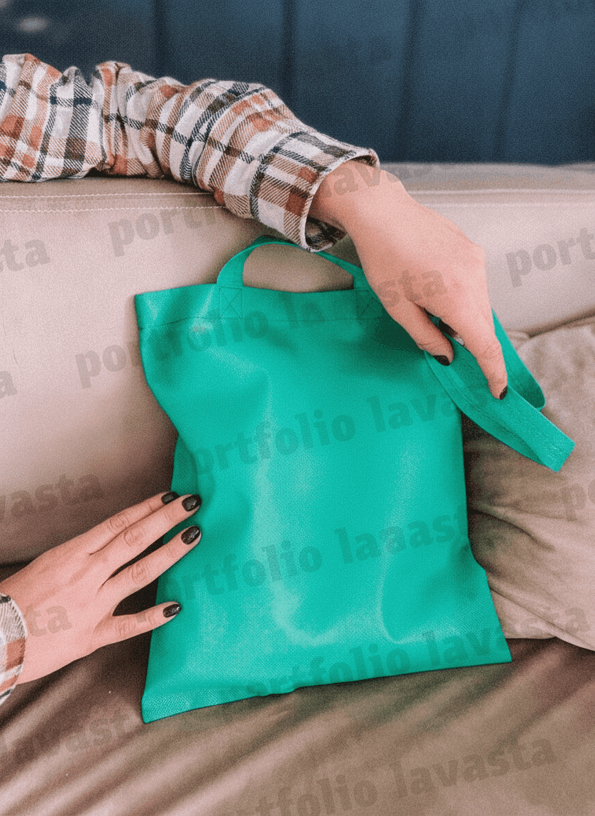 Green Spunbond Tote Bag