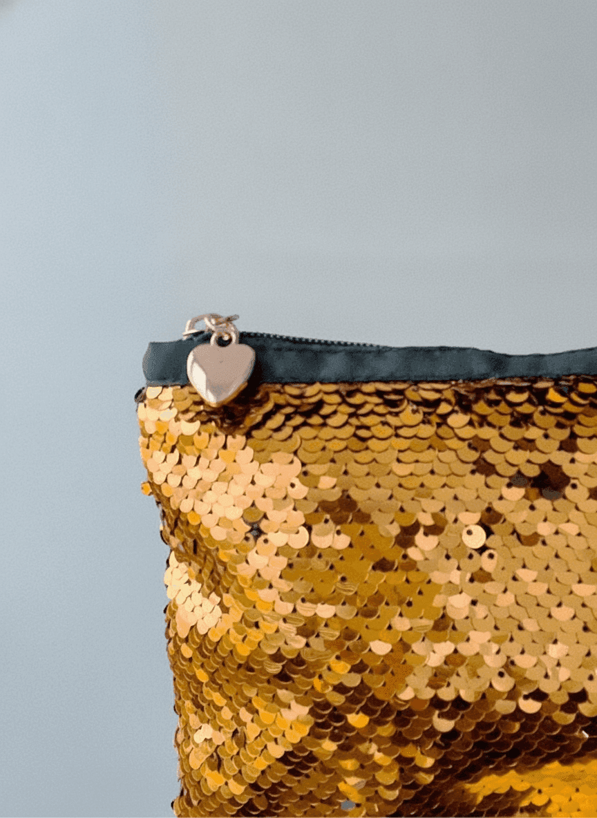 Sequin Makeup Bag