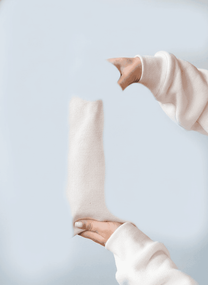 Double-Layer Cotton Drawstring Pouch