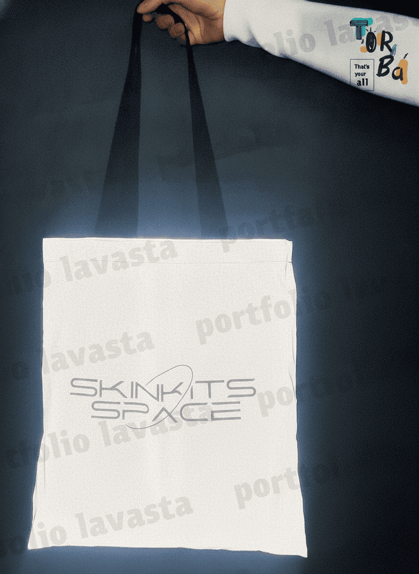 Reflective Lava Tote