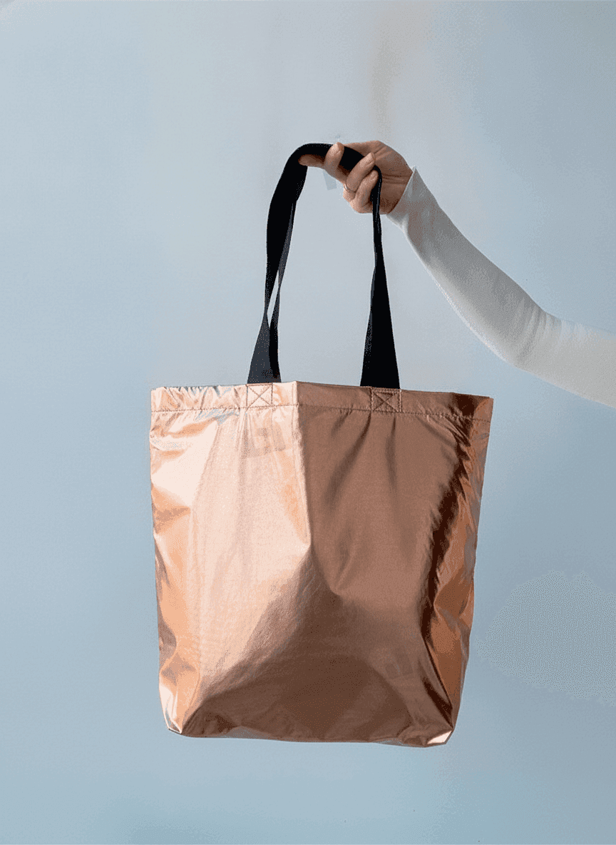 Bronze Waterproof Tote Bag, Printable