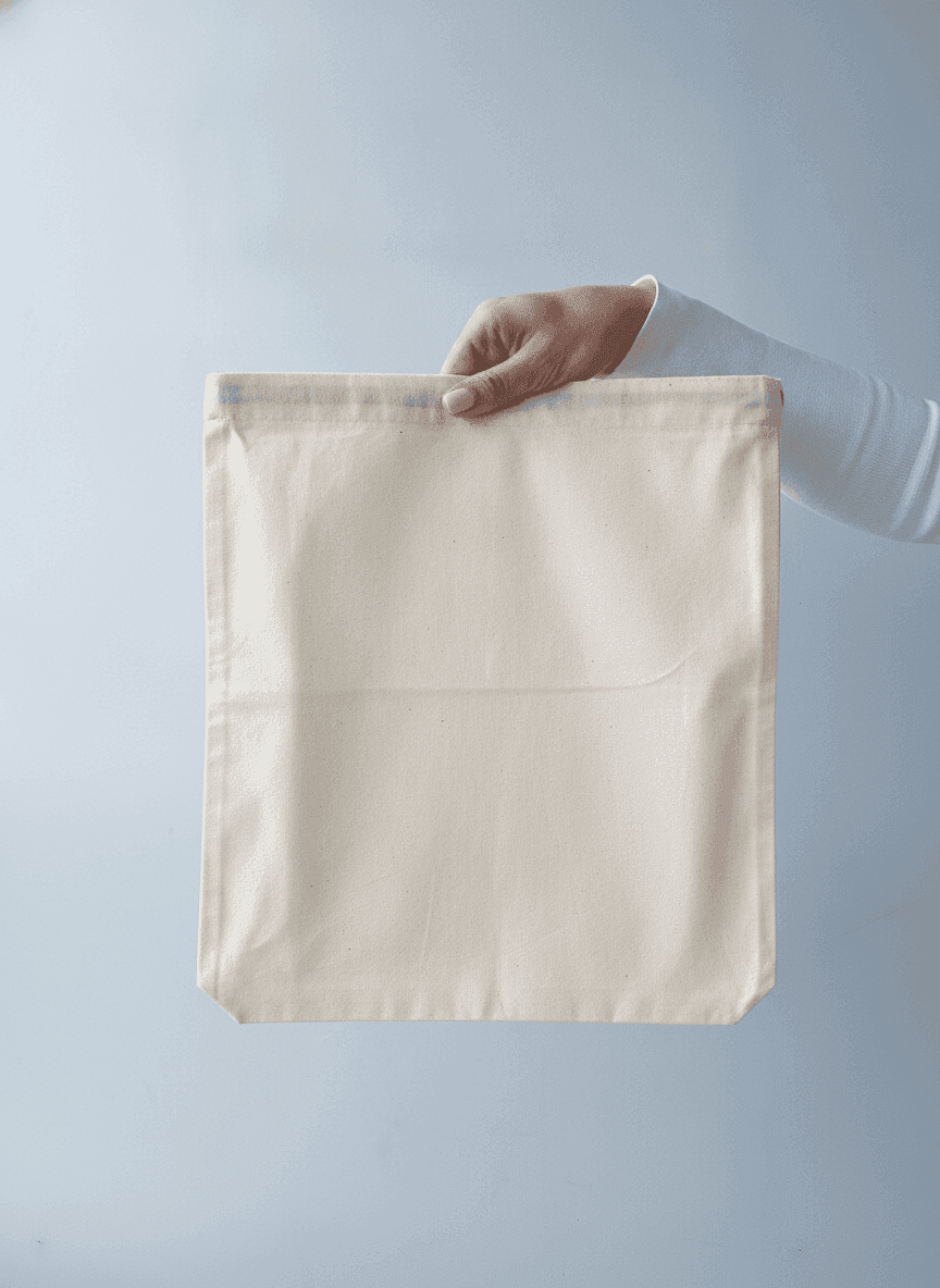 Calico Drawstring Pouch