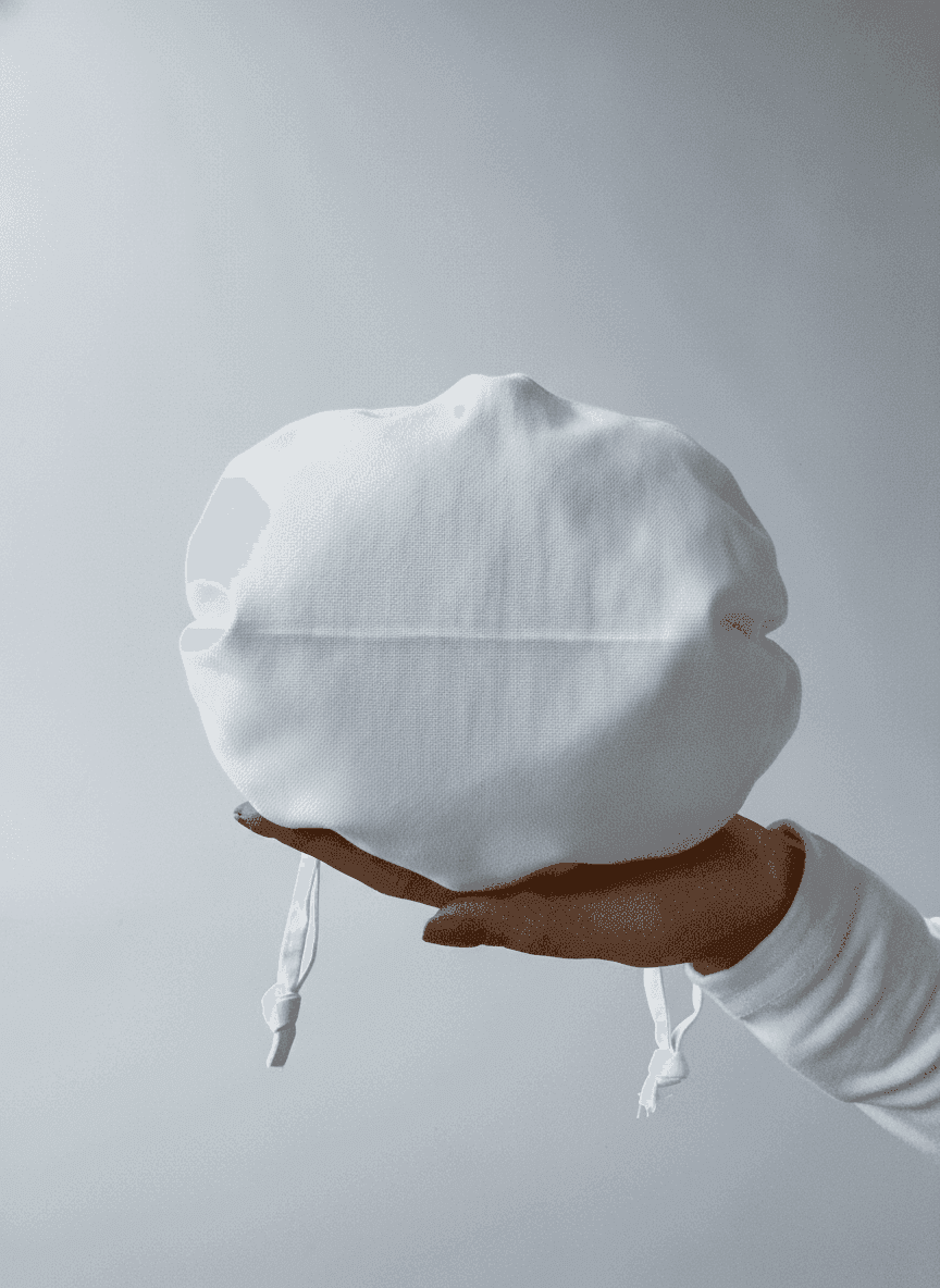 Cotton Drawstring Pouch (Panama Weave)