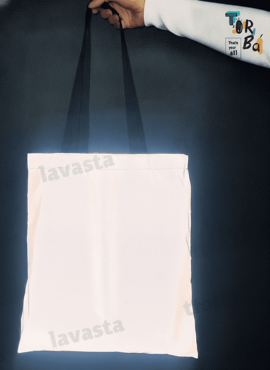 Reflective Tote Bag Lavasta