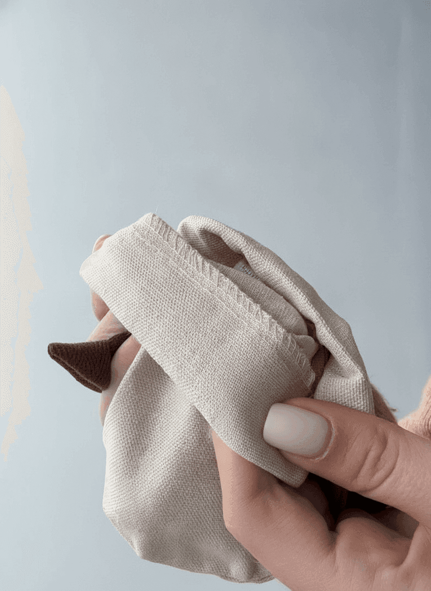 Natural Fabric Drawstring Pouch