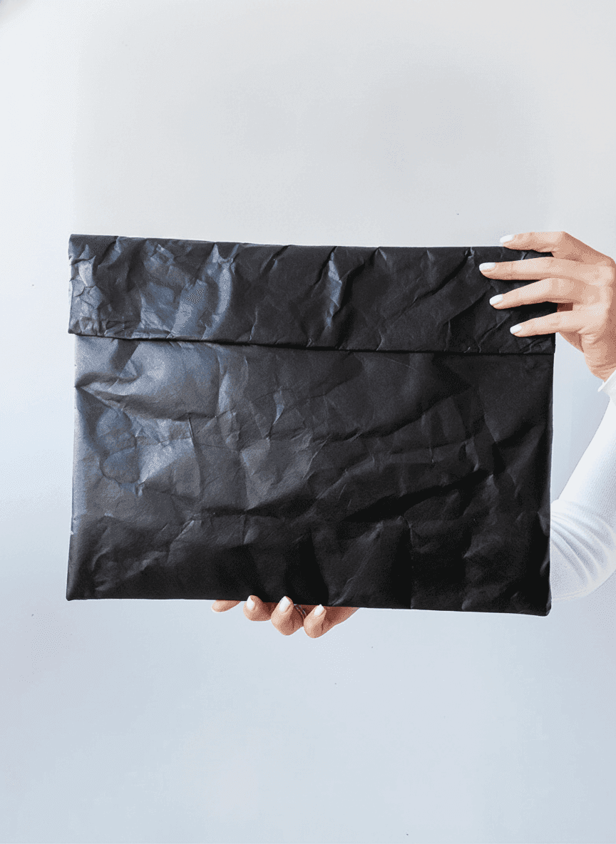 Black Waterproof Makeup Pouch