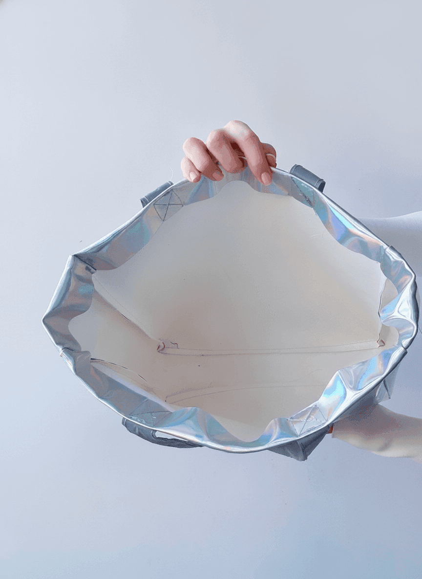 Holographic PVC Tote Bag