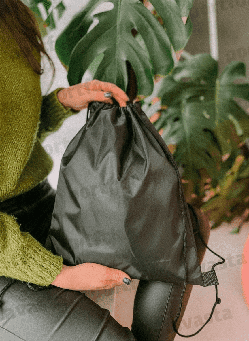 Nylon Shoe Backpack