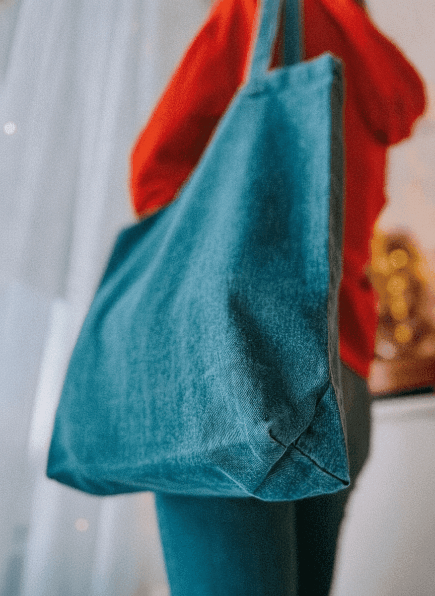 Denim Tote Bag