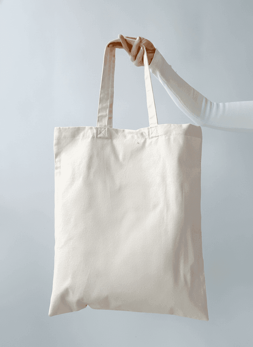 Natural Cotton Tote Bag