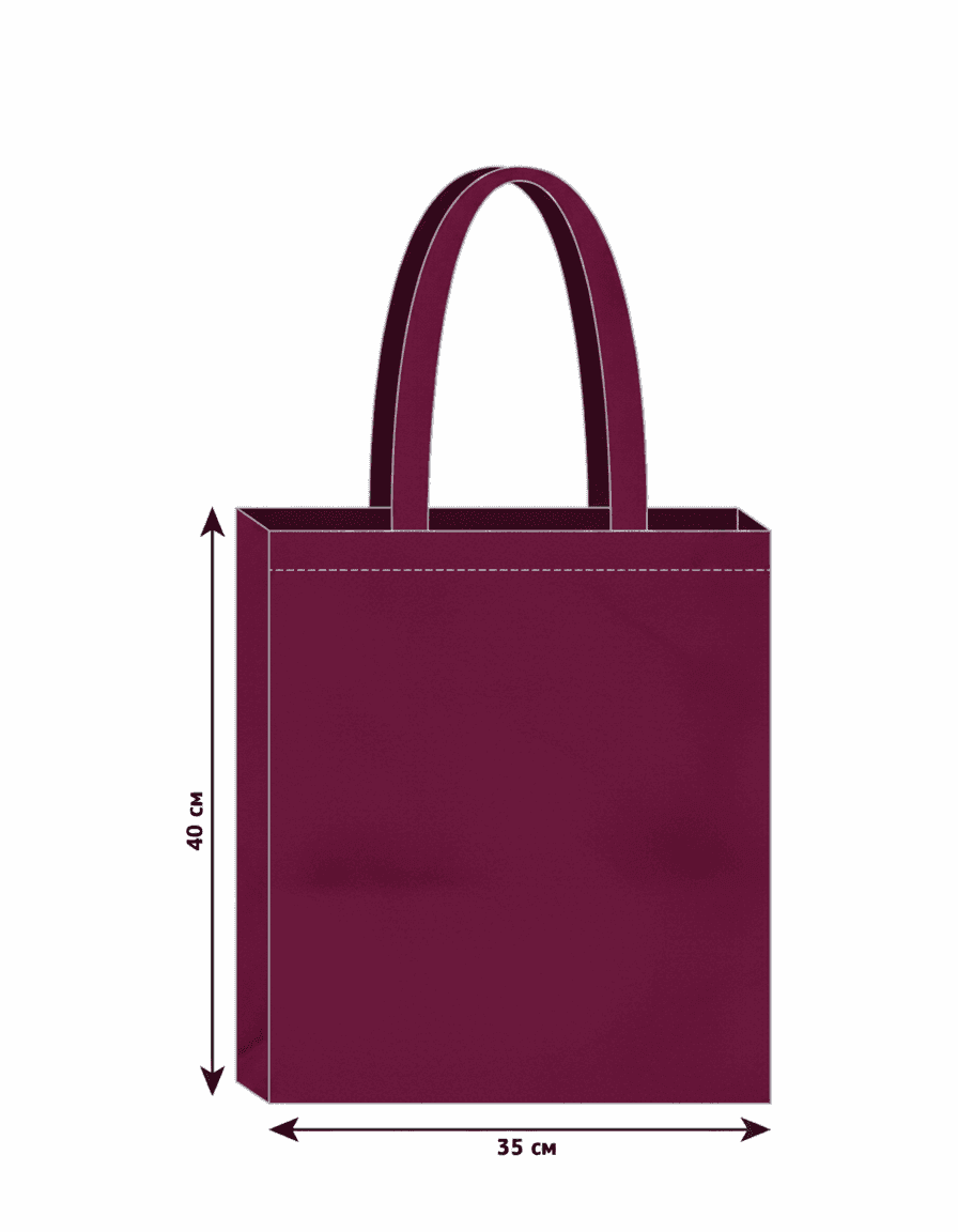 Spacious Twill Tote Bag