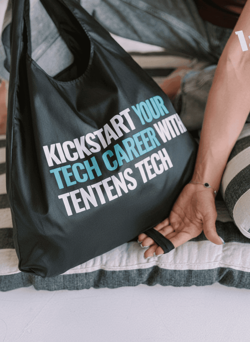Black Lightweight Foldable Waterproof Eco Tote