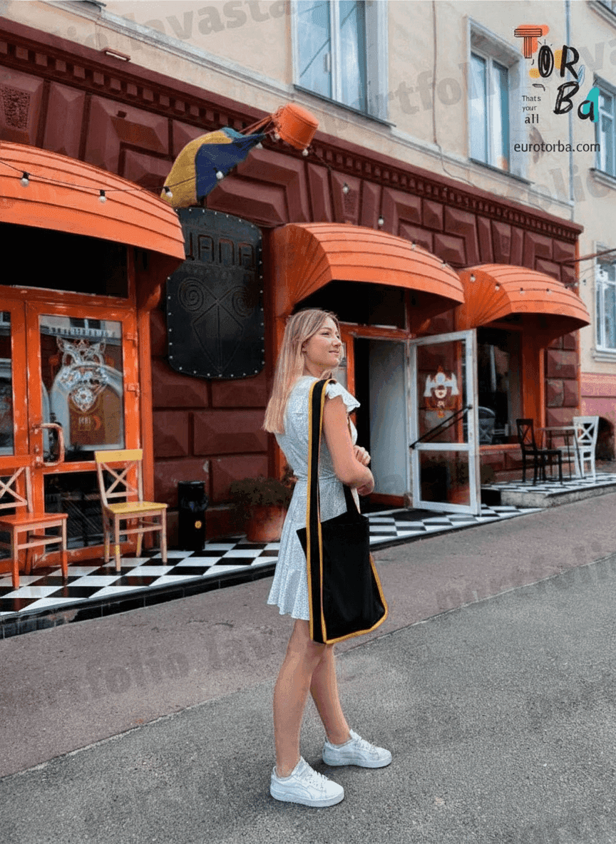 Spunbond Nonwoven Crossbody Tote Bag