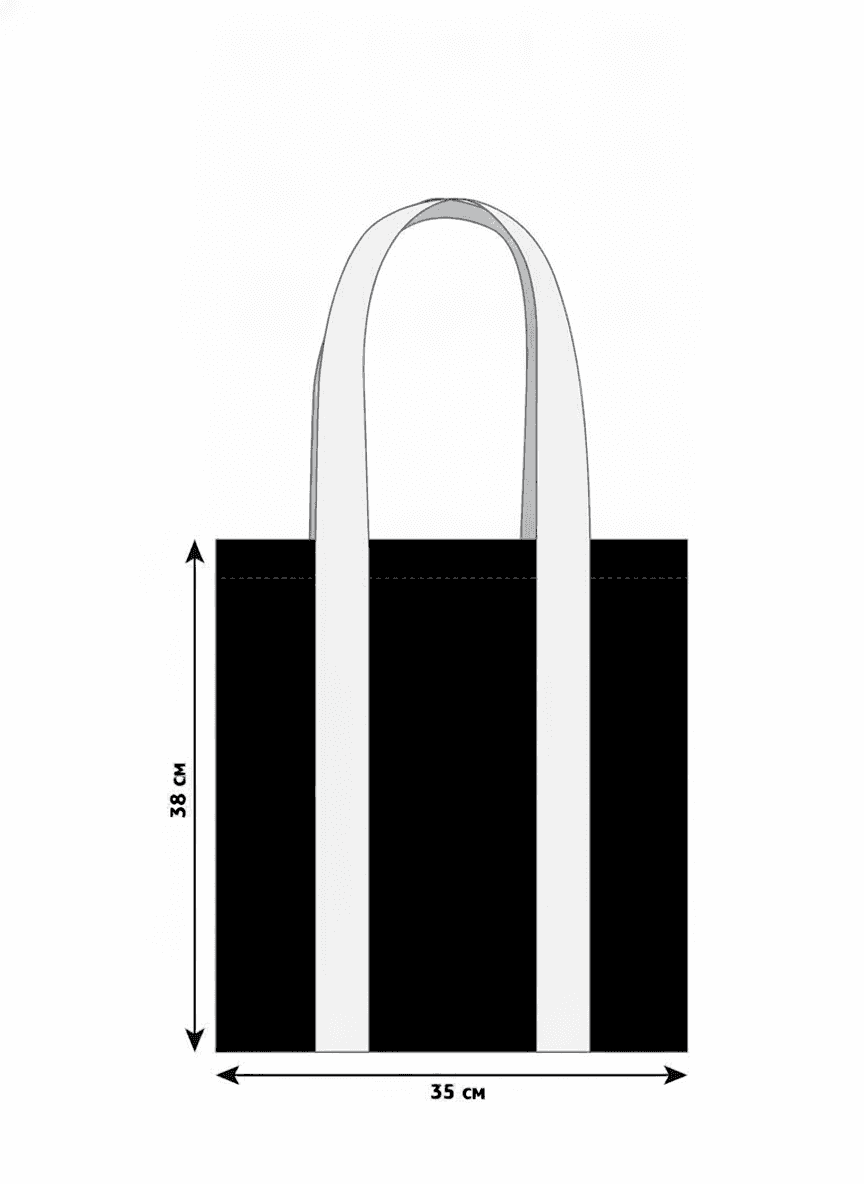 Heavyweight Cotton Tote with Long Handles