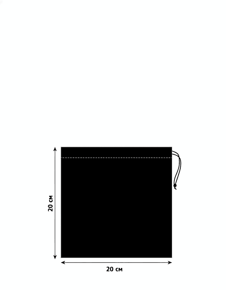 Black Velvet Pouch