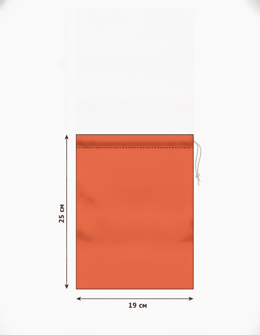 Twill Drawstring Gift & Storage Pouch