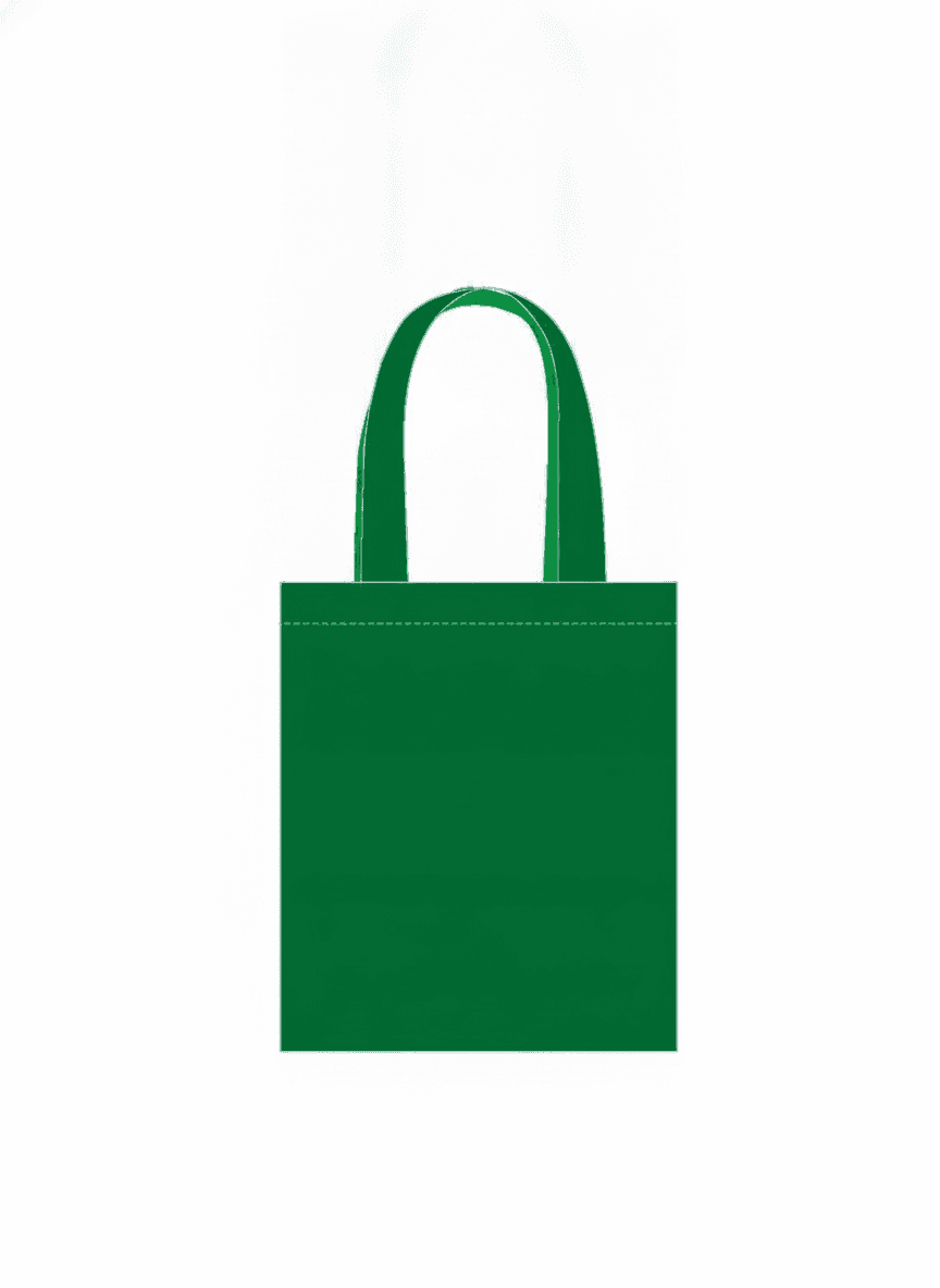 Green Spunbond Tote Bag