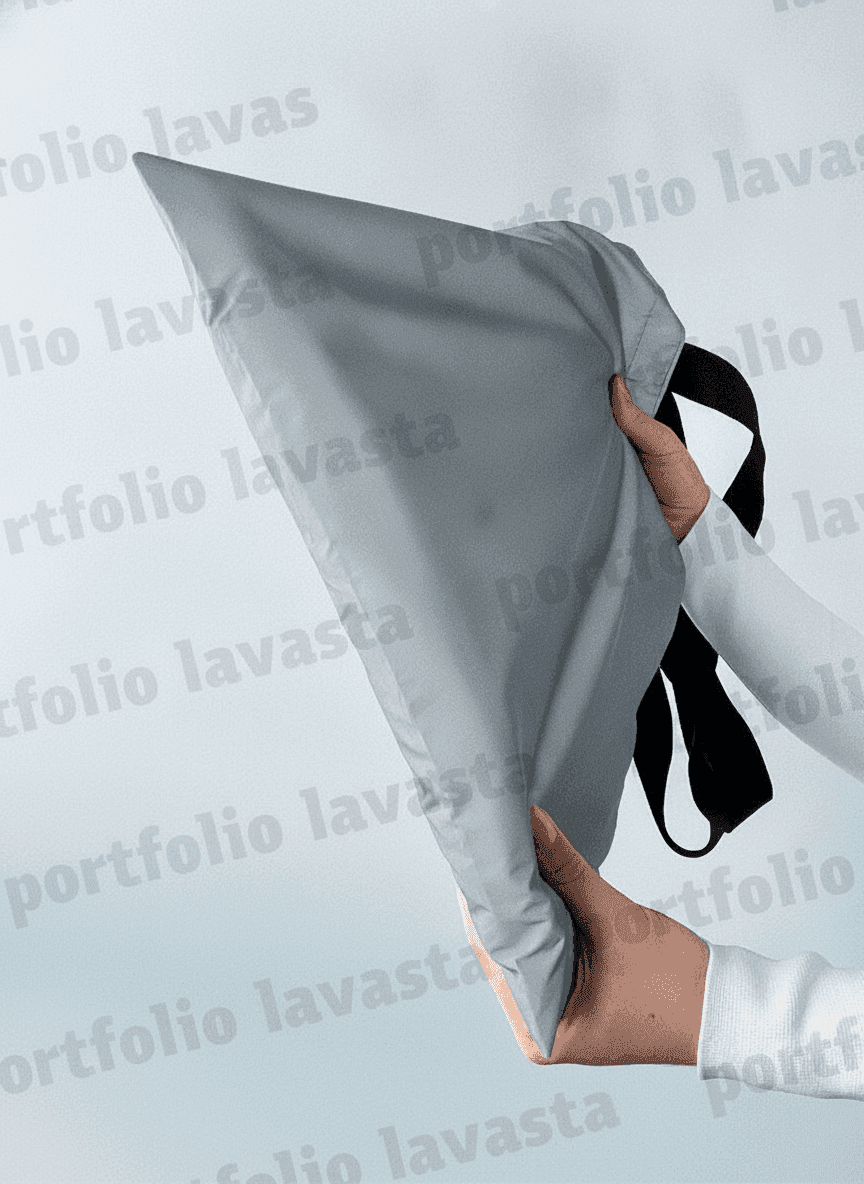 Reflective Lava Tote