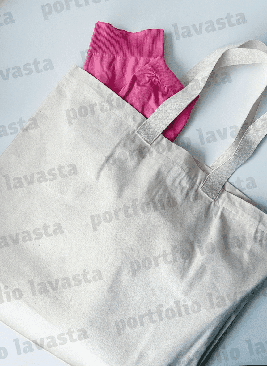 Heavy Cotton Beach Tote