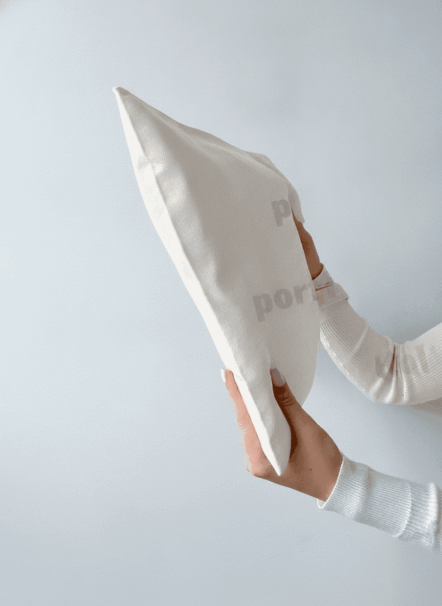 Light Beige Twill Eco Tote Bag