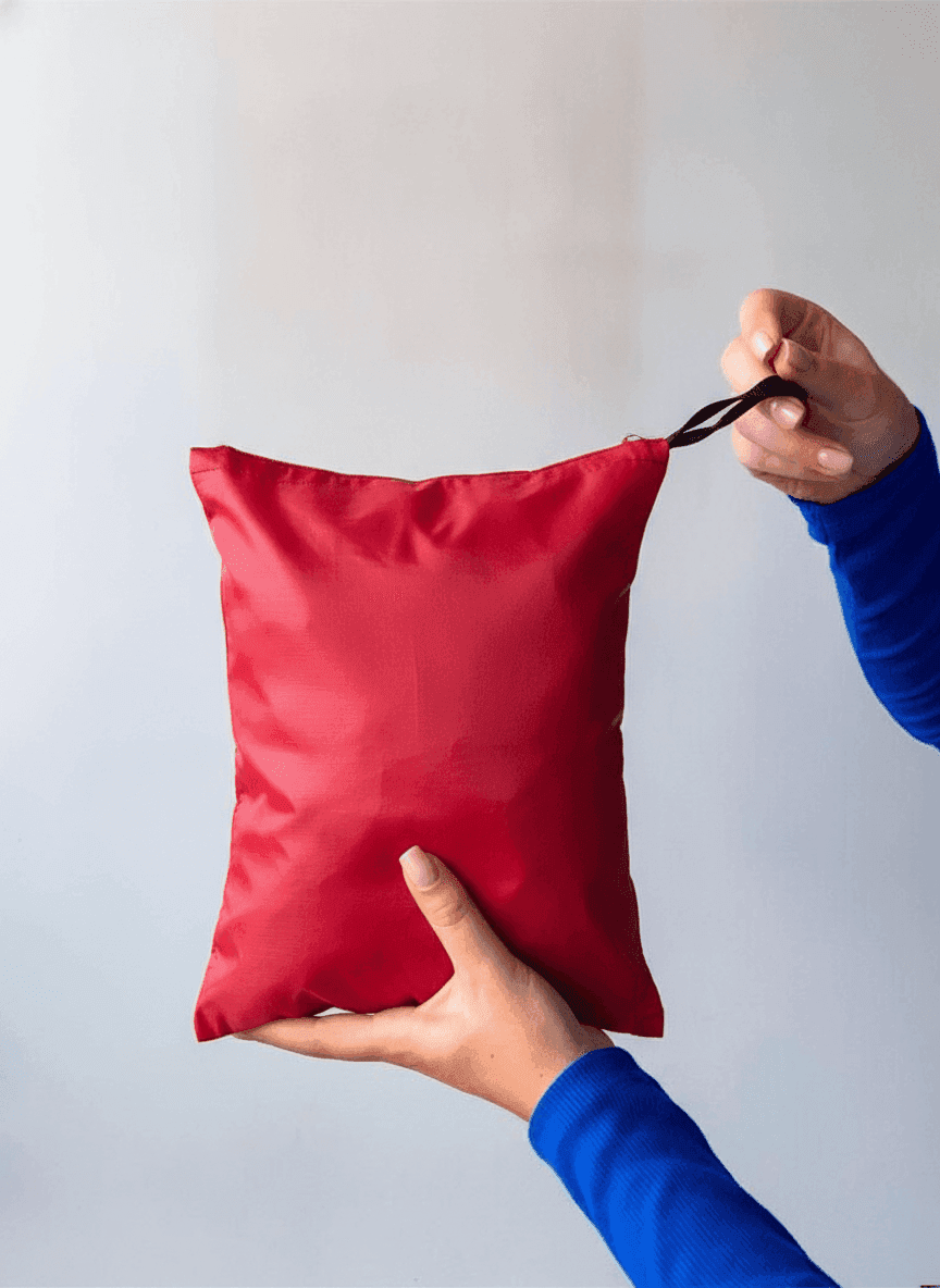 Red Organza Pouch