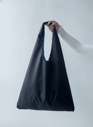 Water-Repellent Raincoat Fabric Tote