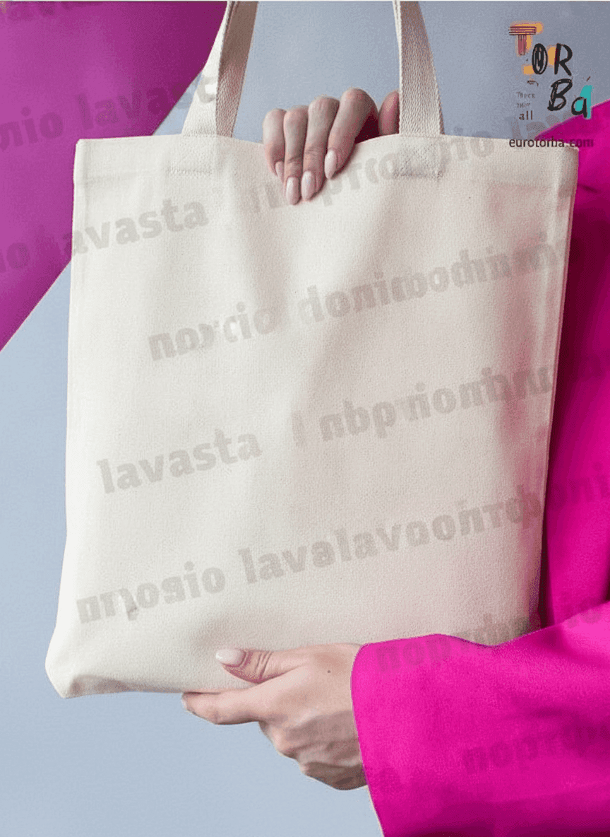 Light Tote Bag with Two-Ply Bottom