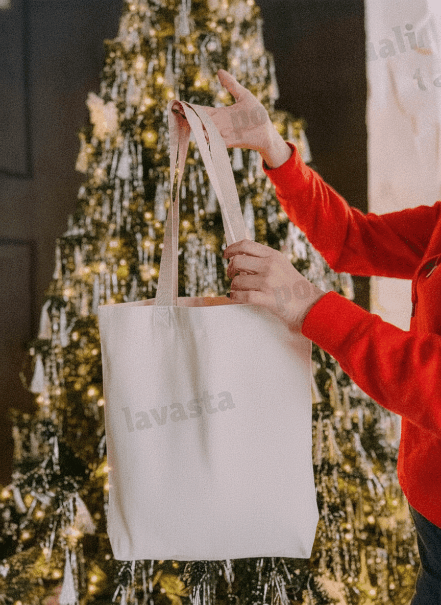 Medium-Weight Double-Bottom Tote Bag