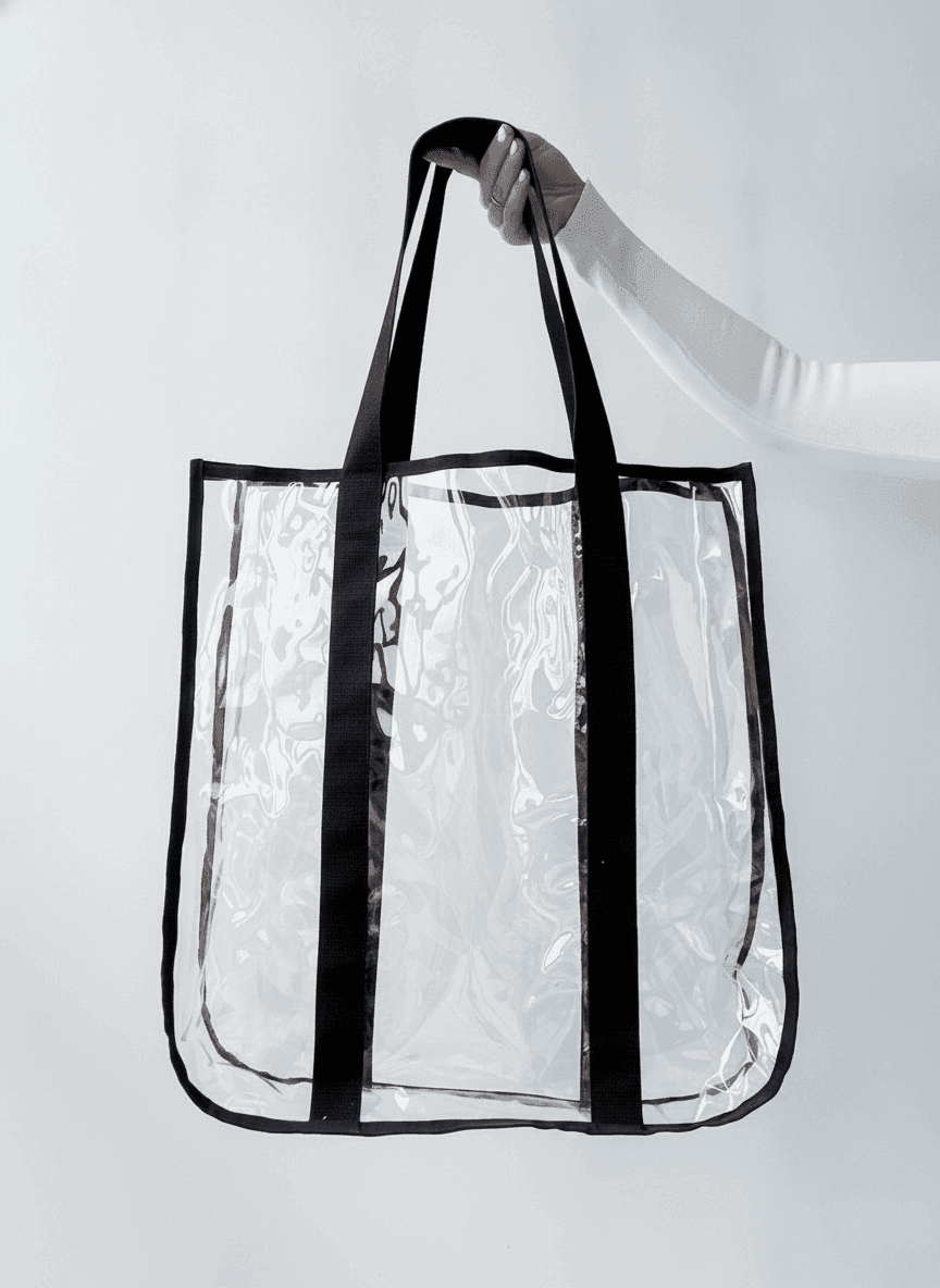 Waterproof Silicone Tote Bag for Beach and City